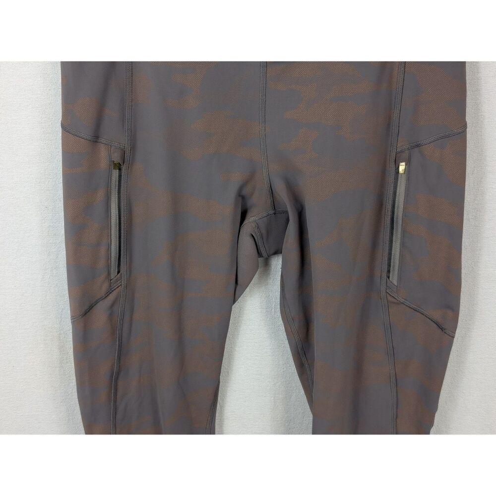 Athleta Rainier Reflective Tight Leggings Camouflage Print Women's Size Large - Picture 3 of 11